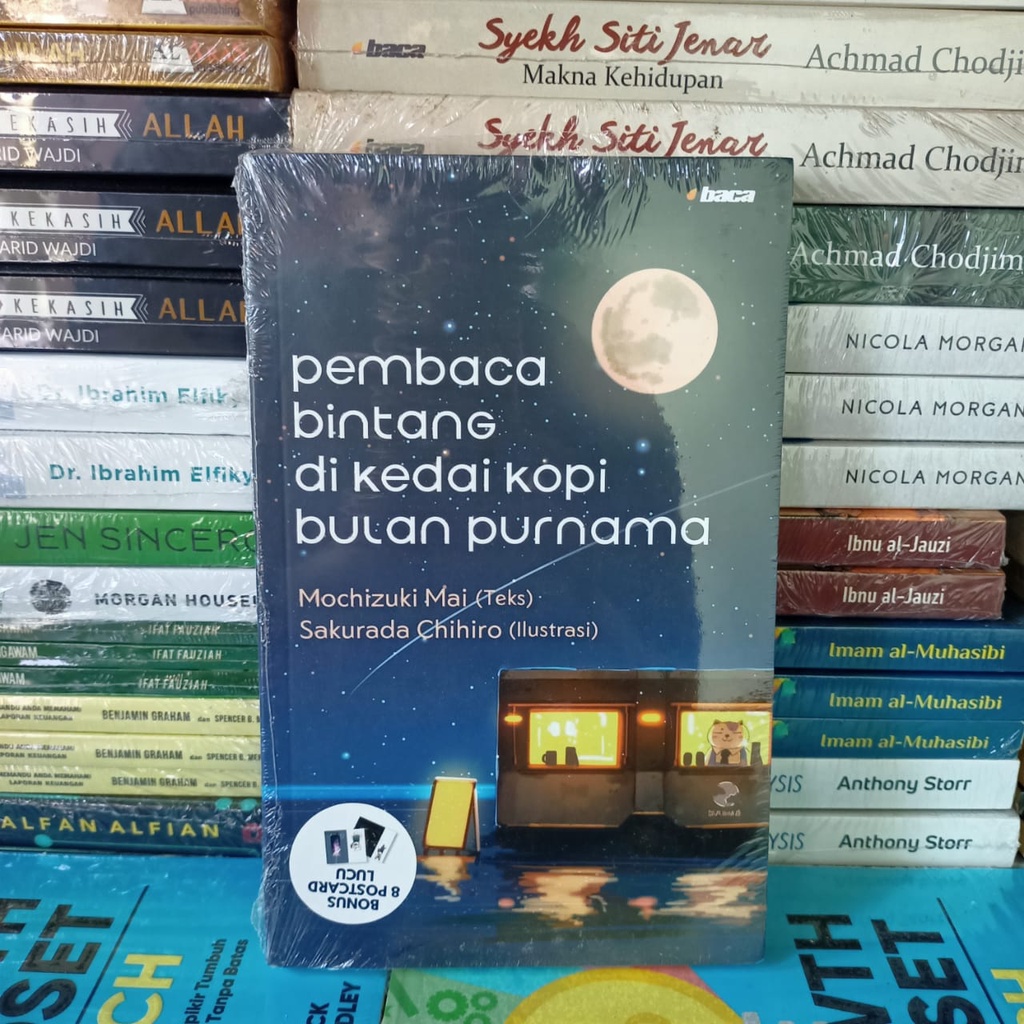 Buku Pembaca Bintang di Kedai Kopi Bulan Purnama - Mochizuki Mai Penerbit Baca