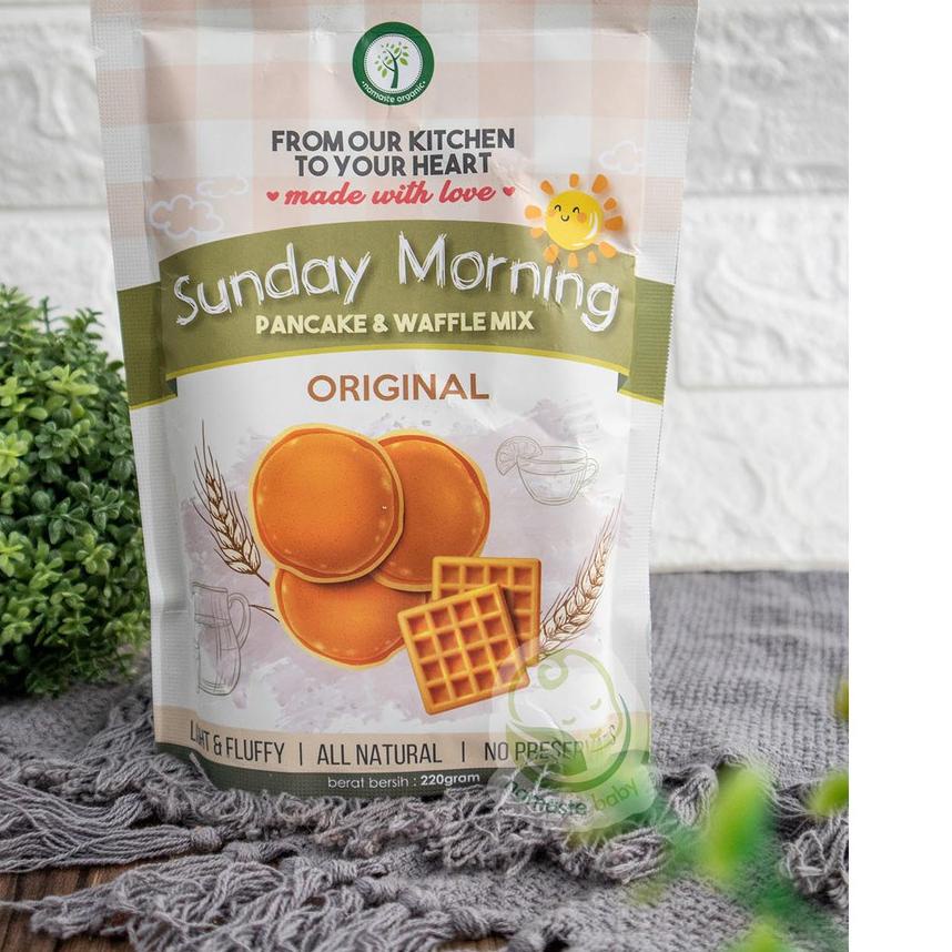 

NEW ARRIVAL !! 2.2 SUNDAY MORNING PANCAKE AND WAFFLE MIX - ORIGINAL 220GR [KODE 174]