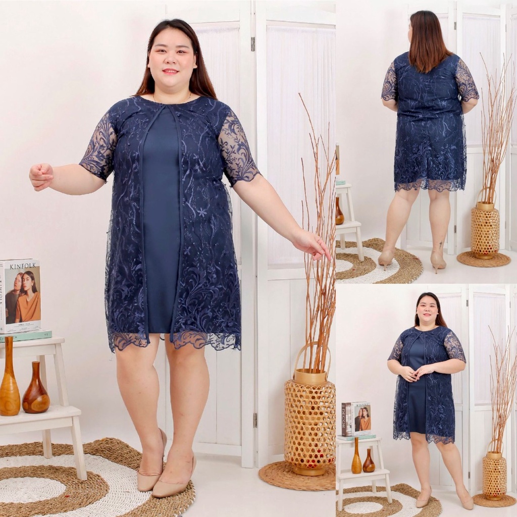 (DIJAMIN REAL PIC) Dress XXL Daisy JUMBO BIGSIZE