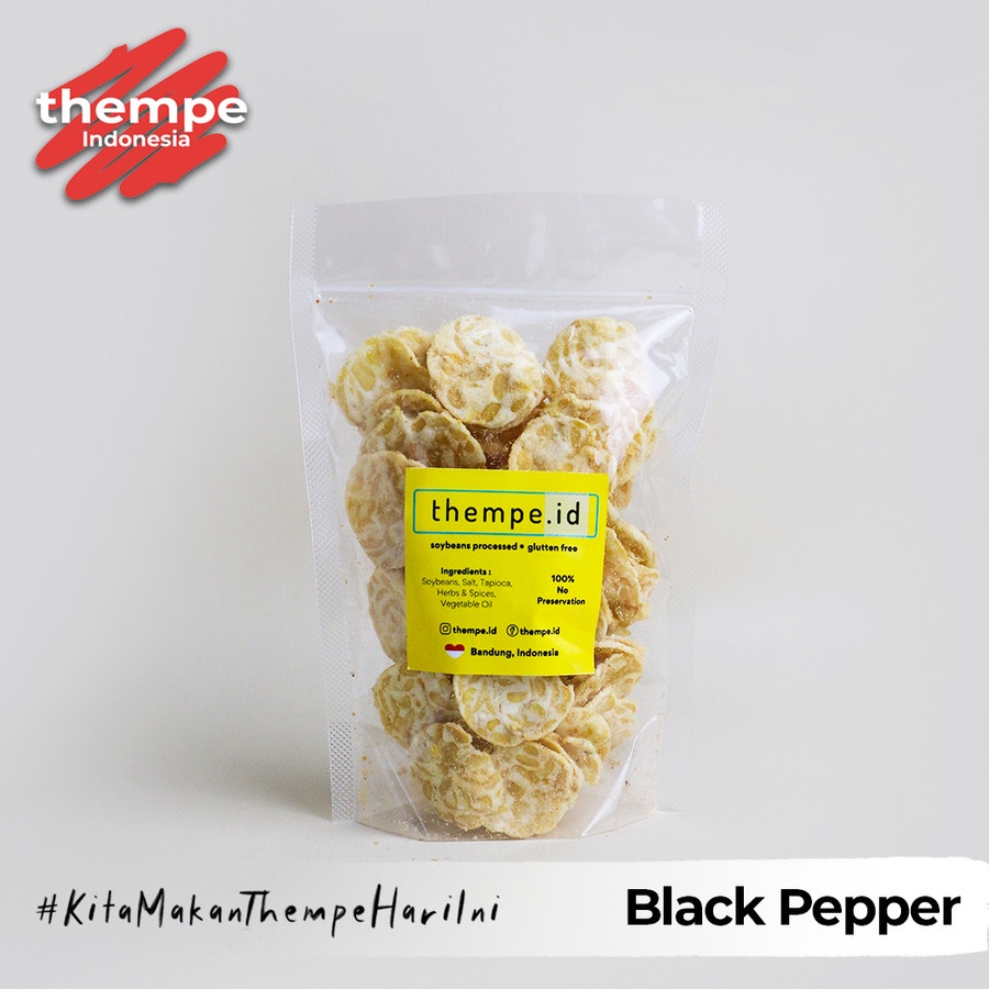 

Keripik Tempe Thempe.id - Rasa Black Pepper | 80gr