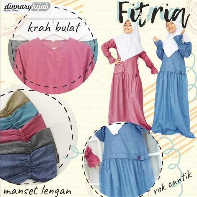 Gamis Fitria by Dinnary Hijab
