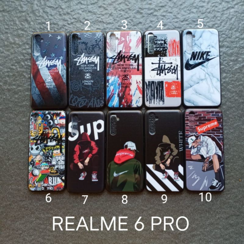 Case gambar Realme 6 PRO motif cowok ( 2 motif ) soft softcase softshell silikon cover casing kesing housing