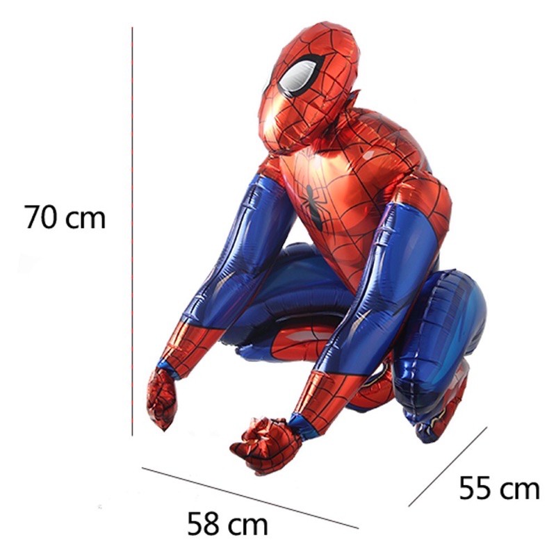 BALON FOIL SPIDERMAN IRONMAN 3D SMALL