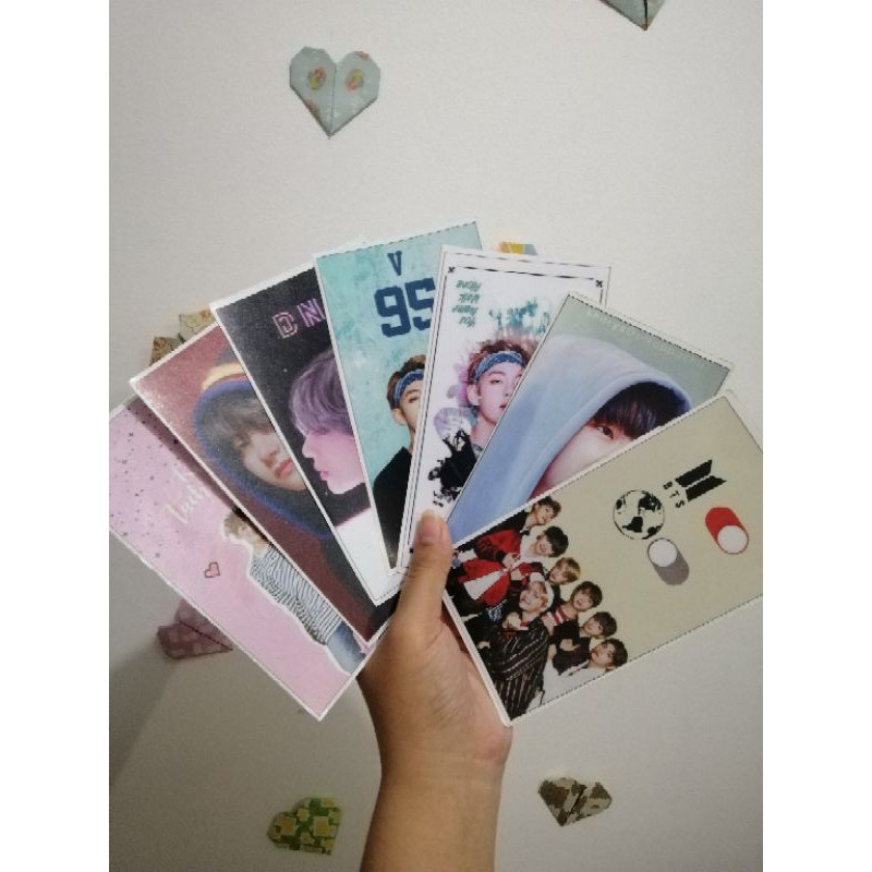 

Postcard stiker BTS