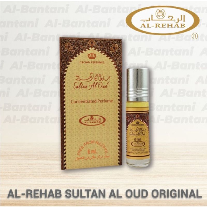 PARFUM AL REHAB SULTAN AL OUD ORIGINAL 6ml