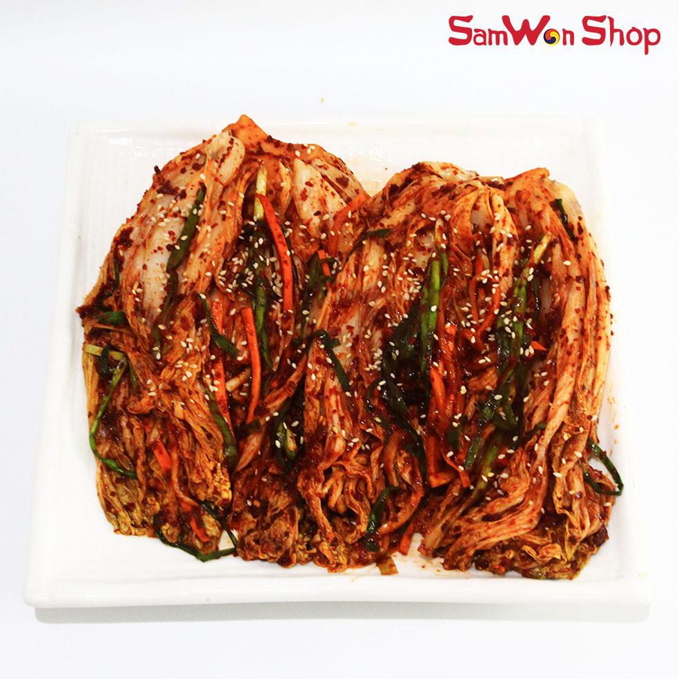 

( BISA COD ) KIMCHI SAWI ORIGINAL BONGKOL UTUH FRESH 500 GR SAMWON Makanan Korea PROMO SPECIAL [Kode