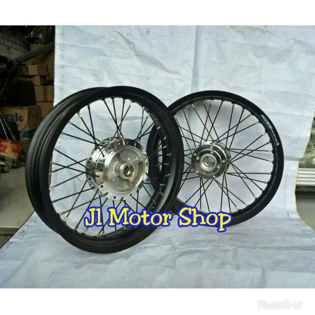 Sepaket Velg Ring 18 Vixion New / Old Vixion RX King Rxking Byson CB150R CBR150 Megapro TIGER REVO