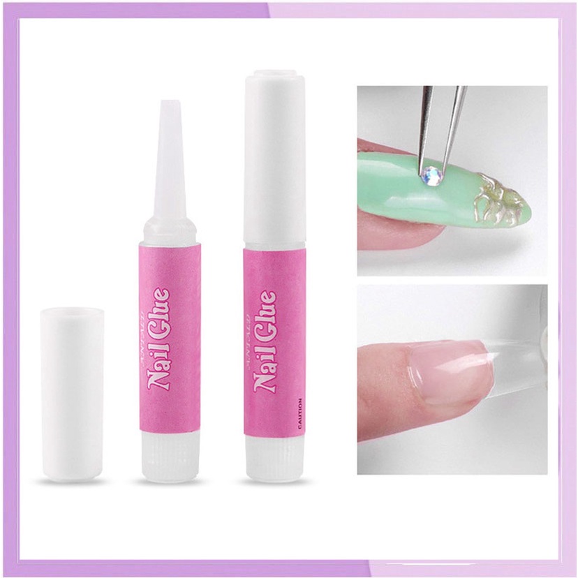 Lem Kuku Cair Nails Glue Nail Art Adhesive Grosir 2 gr Lem Kuku Pekat KU015