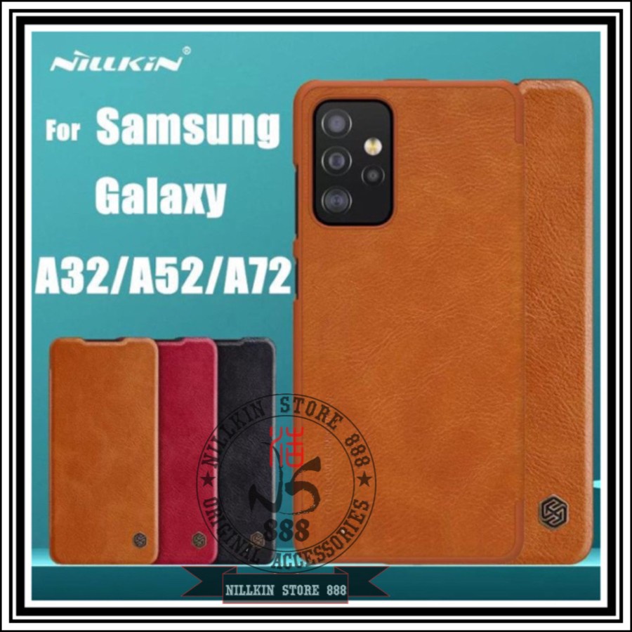 Nilkin QIN Samsung Galaxy A32(4G) Samsung A32(5G) Samsung A52 Samsung A72 Leather Flip