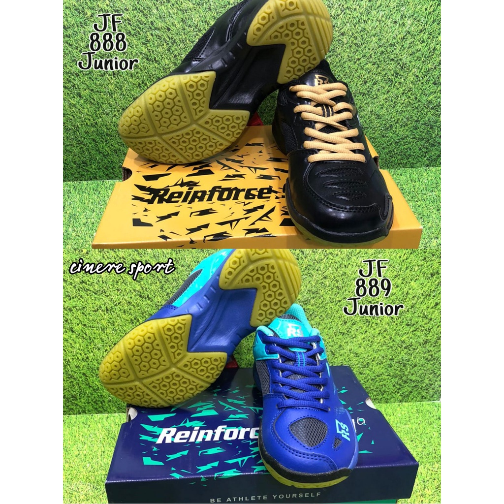 Sepatu Badminton RS Reinforce Speed anak JF 888&889 Junior 31-35 Ori
