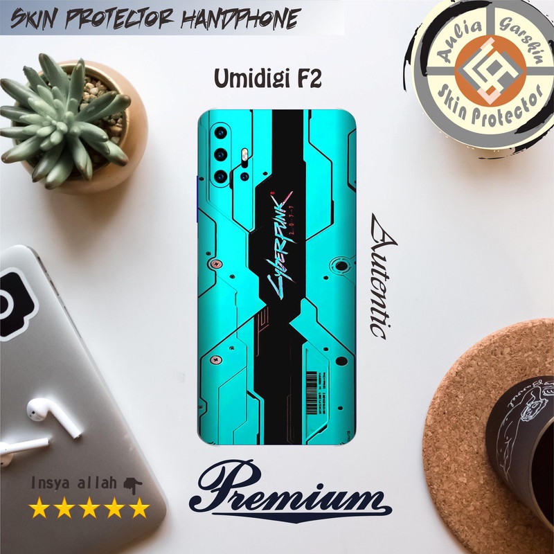 Garskin HP Umidigi F2 motif cyber - Free Custom Motif