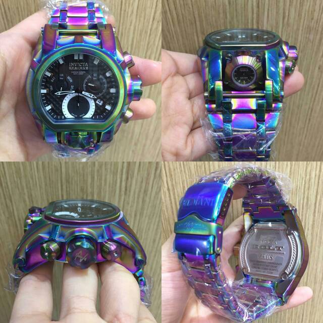 Jam tangan pria INVICTA BOLT ZEUS RAINBOW GRADE PREMIUM AAA+