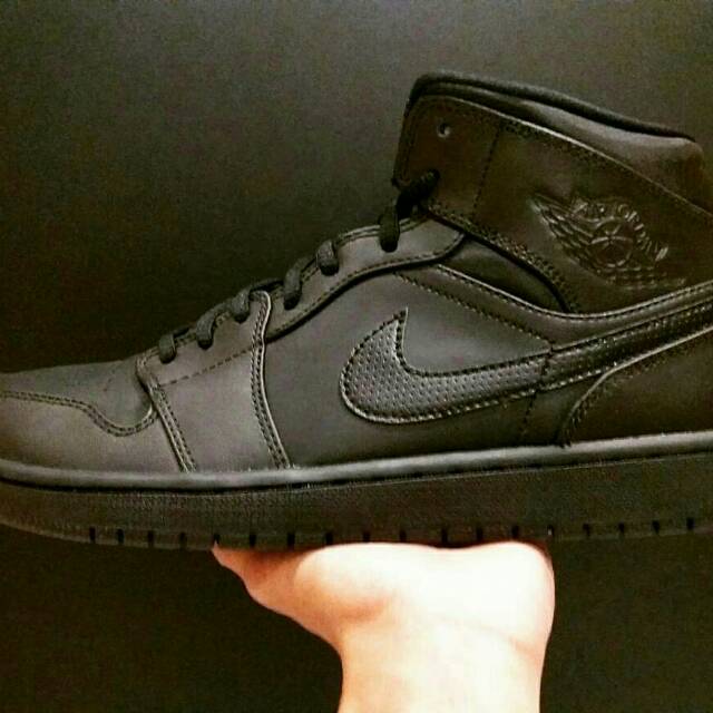 air jordan 1 high all black