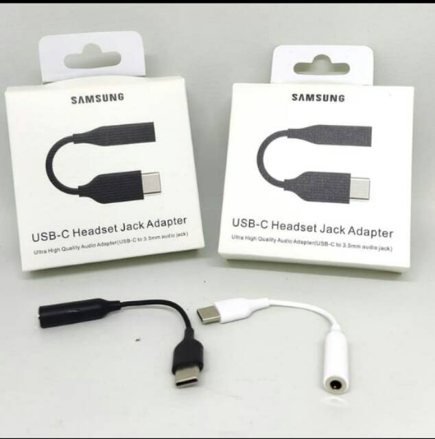 USB TYPE C TO 3.5 MM EARPHONE HEADSET HANDSFREE  JACK ADAPTER