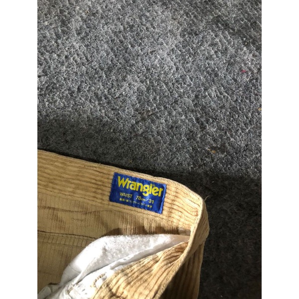 CORDUROY WRANGLER