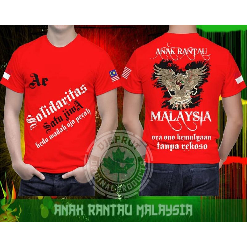 kaos Anak Rantau | Kaos Anak Rantau Indo - Malaysia | kaos DJEPRUT Bandung