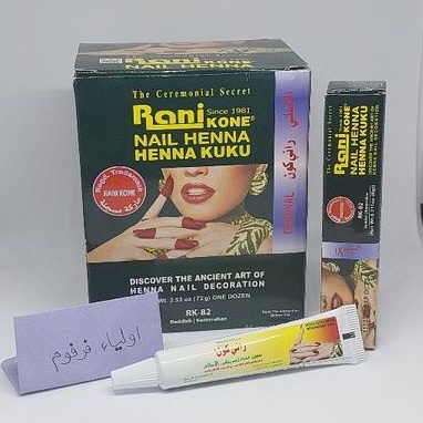 RANI KONE HENNA KUKU WARNA MERAH
