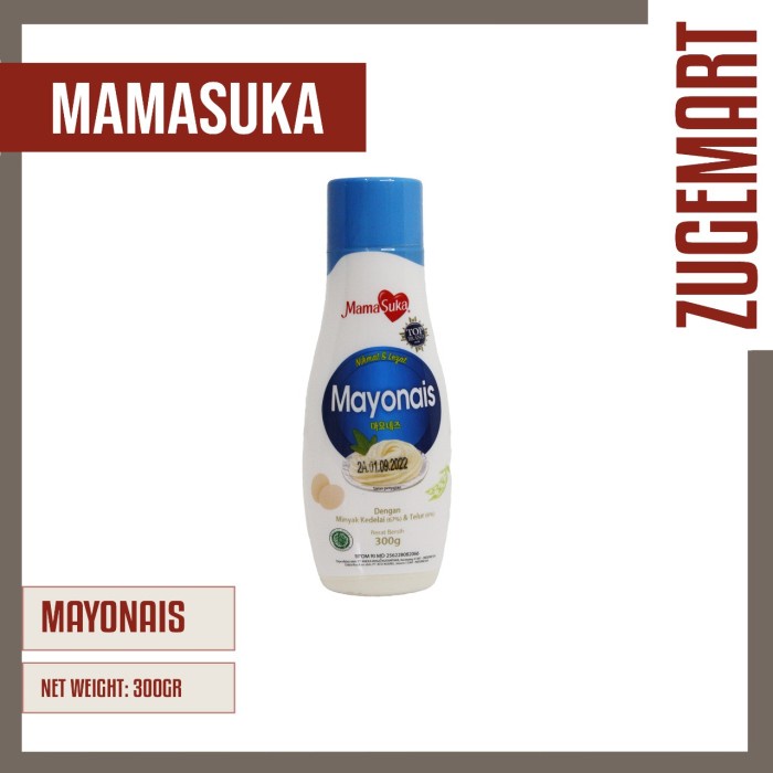 

MamaSuka Mayonais Mayones Saus Mayo 300 gr