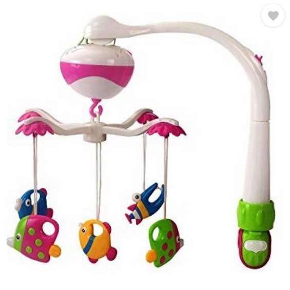 Musik Gantung Bayi | Hanging Bell | Memainkan Musik dan Berputar Otomatis