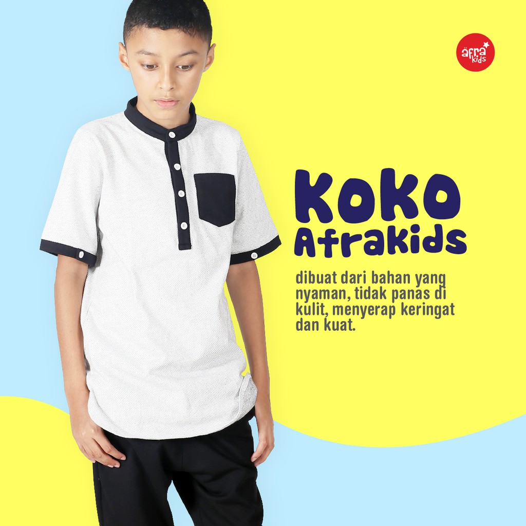 Setelan Baju Koko Anak Afrakids AFRA - KA001