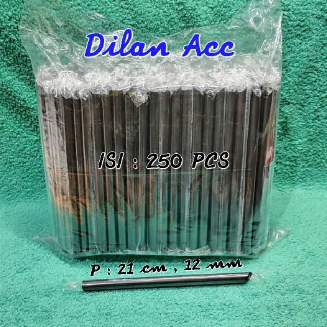 

Sedotan plastik 21 cm 12 mm Bubble BOBA COCHOC Steril Bungkus