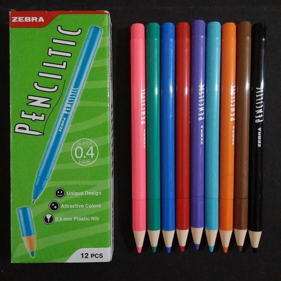 

PULPEN BOLPEN PENCILTIC WARNA ZEBRA 0.4MM