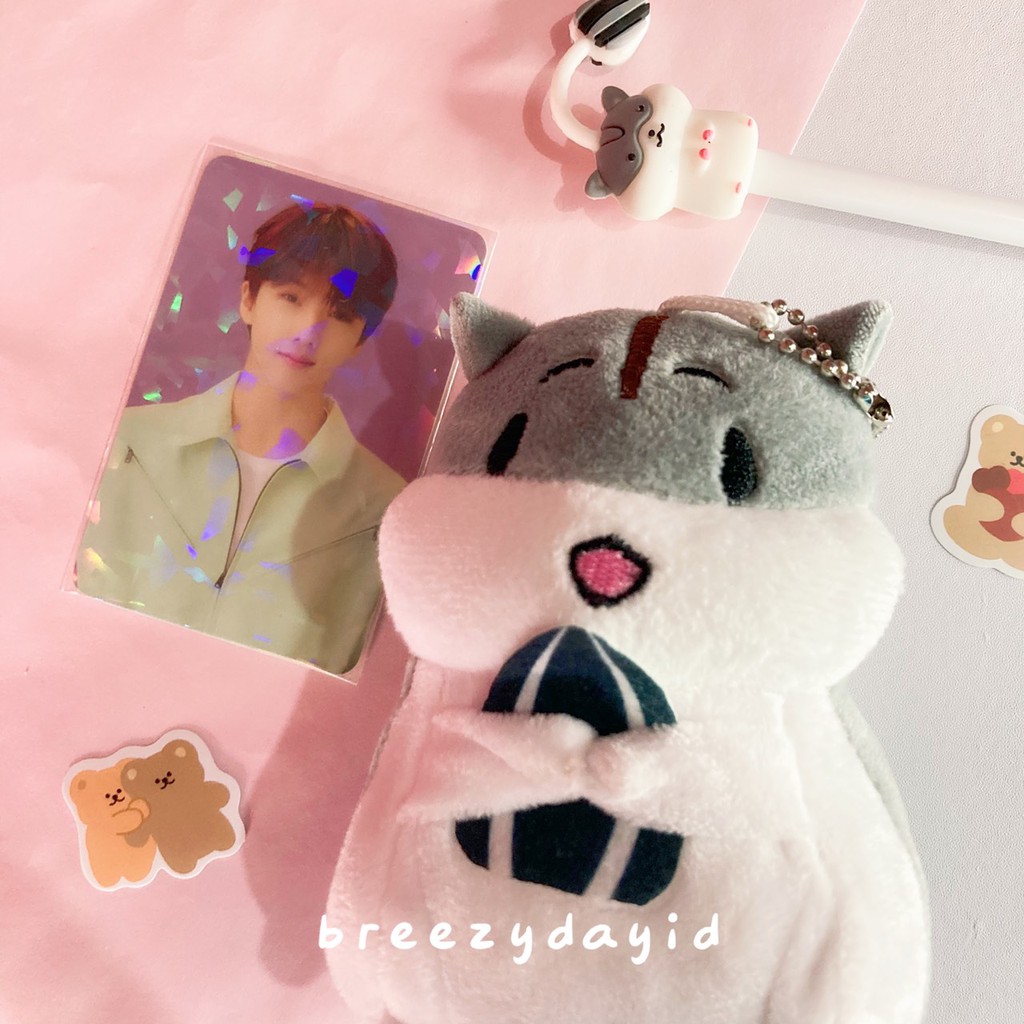 Park Jisung (NCT) Hamster Keychain Doll / Boneka Gantungan Kunci / Tas