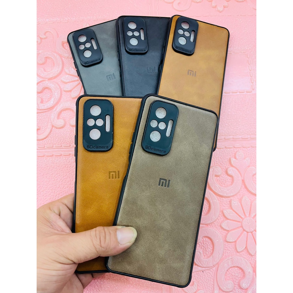 SOFT LEATHER CASE REDMI 9A 9C 10 10A 10C 11a 12c  WITH LOGO EMBOSS + PROTECTOR CAMERA