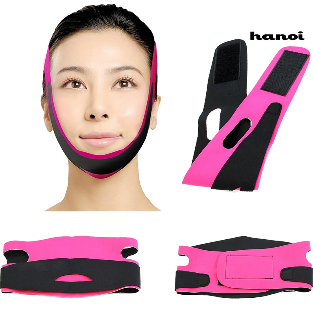 HQTM_Facial Slimming Belt V Face Shaping Beauty Tool Women Anti Wrinkle Face Slim V-Line Lift Up Belt for Gift