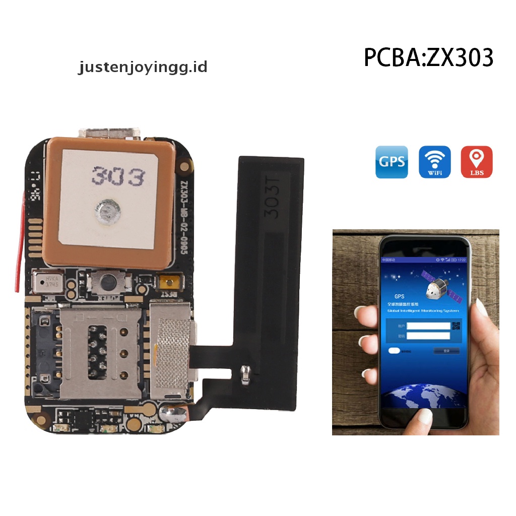 / / Justenjoyingg.id / ZX303 PCBA GPS Tracker Lokasi Wifi LBS SOS Alarm