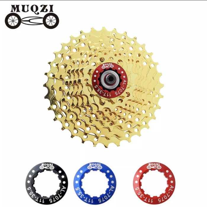 Kunci Lock Ring drat Sprocket MUQZI penutup pengunci Gear Sprocket