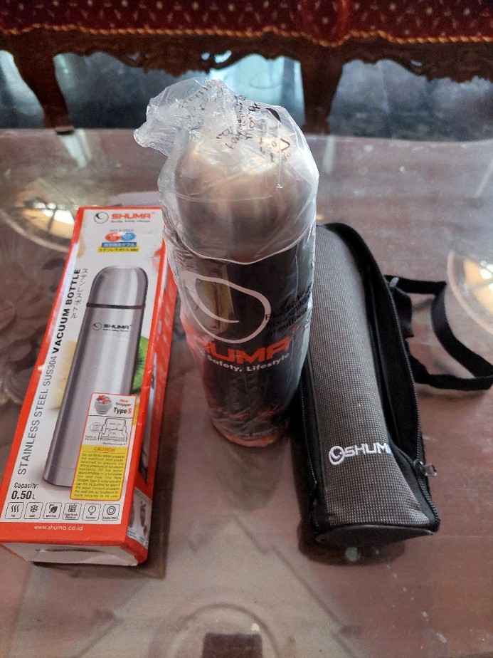 Termos Shuma 350ml/500ml/750ml/1000mlpanas Dingin Stainless Steel