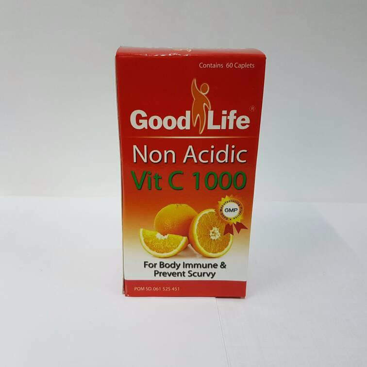 Good Life Non Acidic Vit C 1000 dan 500 - Vitamin C