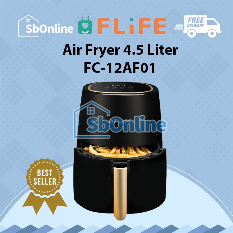FLIFE Air Fryer 4,5 Liter FC-12AF01