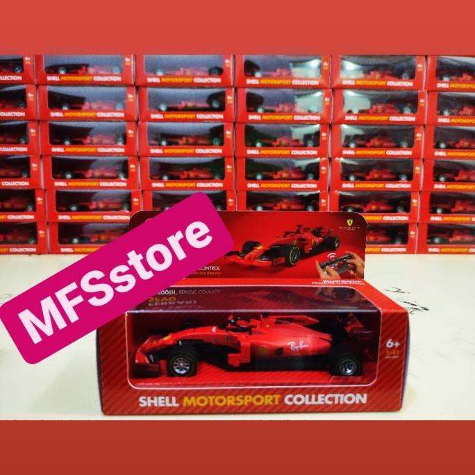 DIECAST REMOTE CONTROL RC FERRARI SF90 F1 SHELL MOTORSPORT MOBIL TOYS