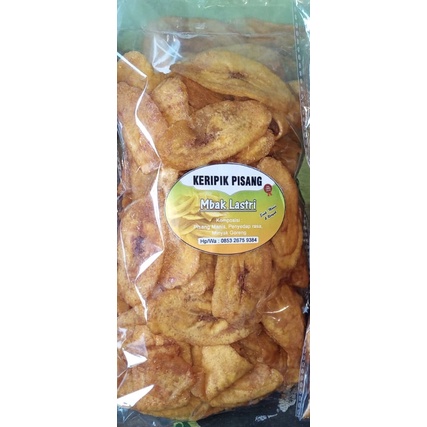 

KRIPIK PISANG MANIS( MBAK LASTRI )