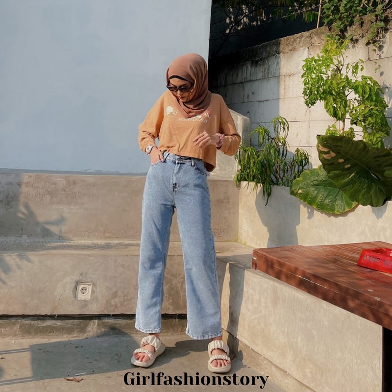 GFS LY HIGHWAIST HANOVA JEANS KULOT