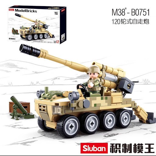 Sluban ModelBricks Tank B0751
