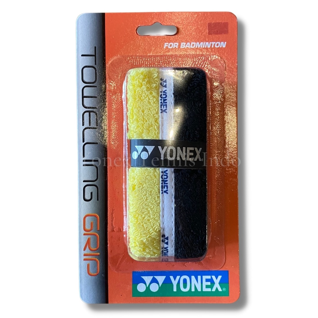Yonex Grip AC204-2TT TOWEL - YELLOW BLACK AC 204 2TT handuk
