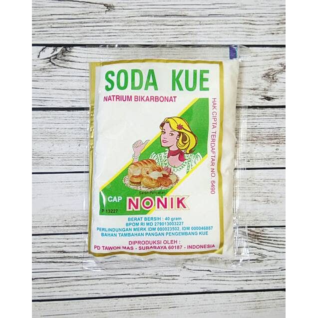 

Soda Kue Sachet cap Nonik 40 gram