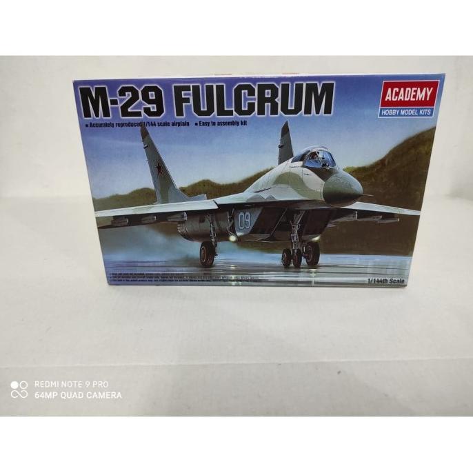 Mainan Rakitan ACADEMY 1/144 MIG-29 Fulcrum 12615