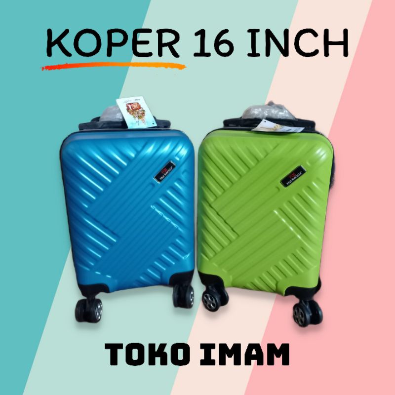 Koper Fiber Ukuran 16 inch - Koper Kabin