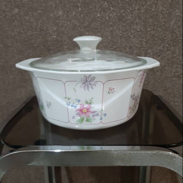MANGKOK WADAH SAJI OVEN MICROWAVE PYREX IMPORT