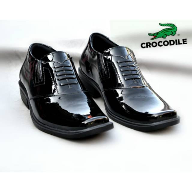 Sepatu Pdh crocodille  tipe BT-04 merk B2R Standar TNI-Polri, Security & Paskibraka