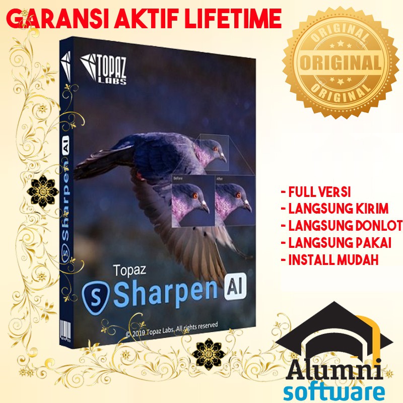 [FULL VERISON] Topaz Sharpen AI 2 Photo Editor - GARANSI AKTIVASI