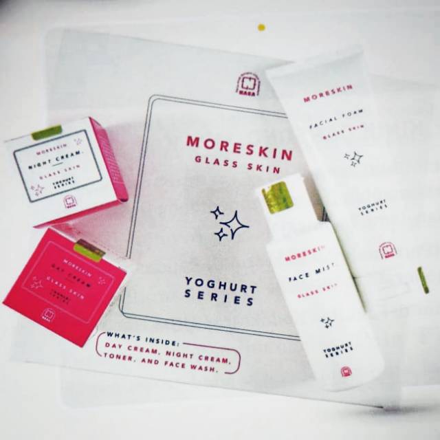 Moreskin Glaskin yogurt series