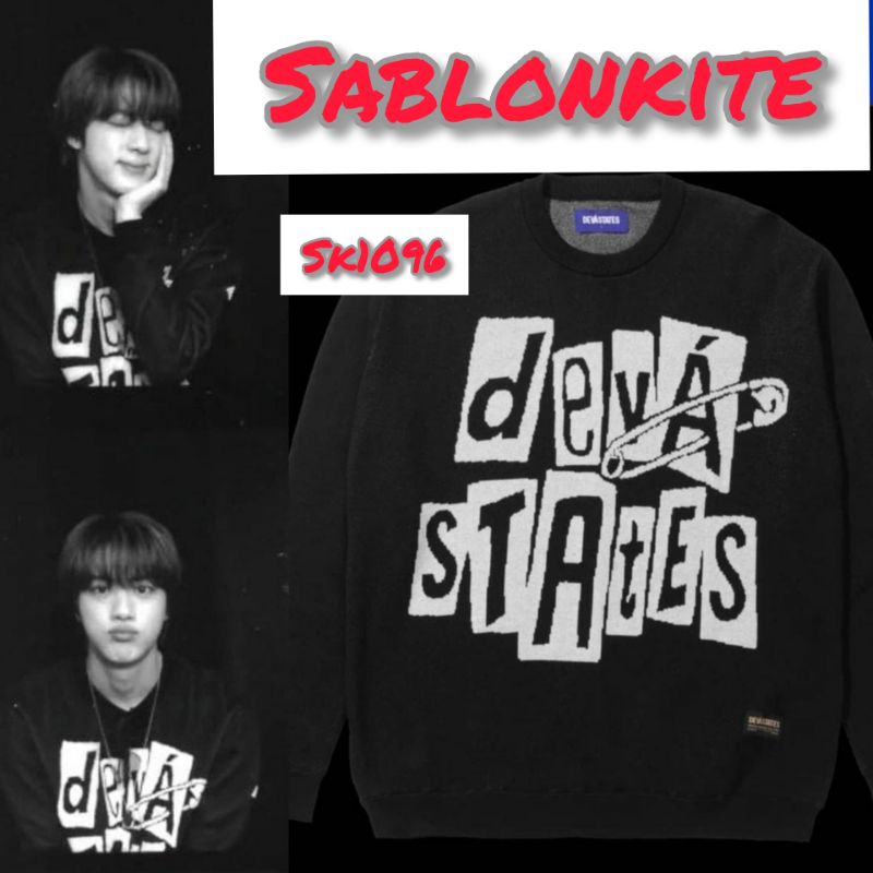 MURAH!!! SWEATER KPOP Jin SEOKJIN SK1096 UNISEX