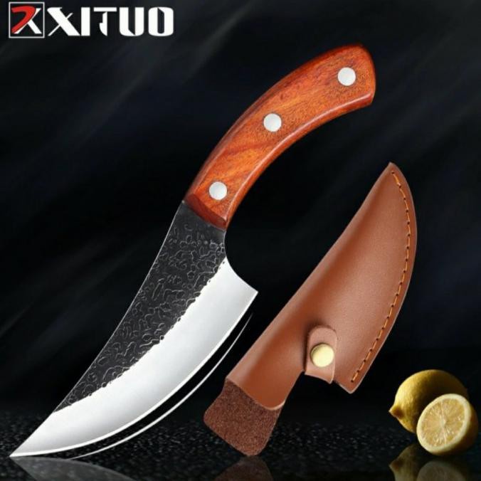 Pisau Seset Kulit - Pisau Seset / Sisit Kulit Sapi Kambing Super Tajam Jual - Vivistecolection