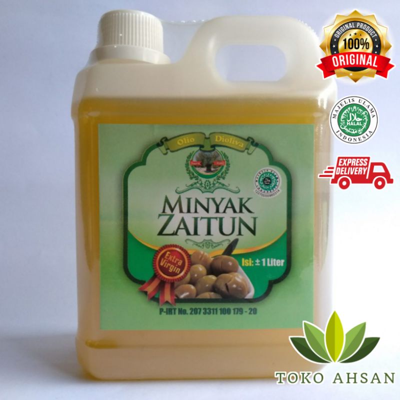 

Minyak Zaitun Extra Virgin 1 Liter | Extra Virgin Olive Oil 1 Liter Al-Ghuroba'