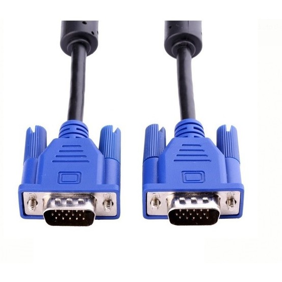 Kabel vga NB 20 meter male-male standard 720p Hd for monitor projector tv - Cable vga 15 pin 20m for pc laptop